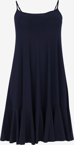 Yoek Dress in Blue: front