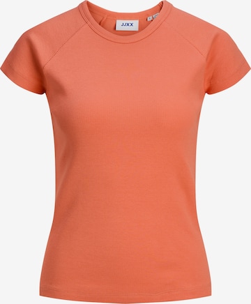 JJXX - Camisa 'FRIEND' em laranja: frente