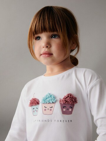 MANGO KIDS Koszulka 'Cupcake' w kolorze biały