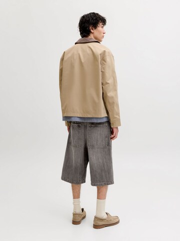 JACK & JONES Baggy Shorts in Grau
