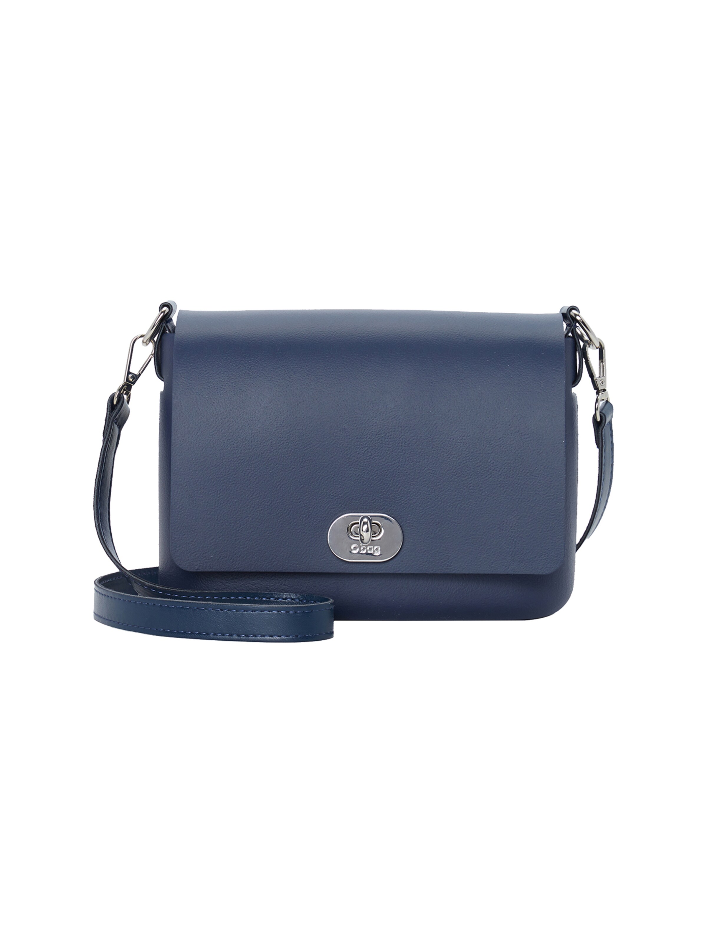 O bag Shoulder Bag in Blue: front