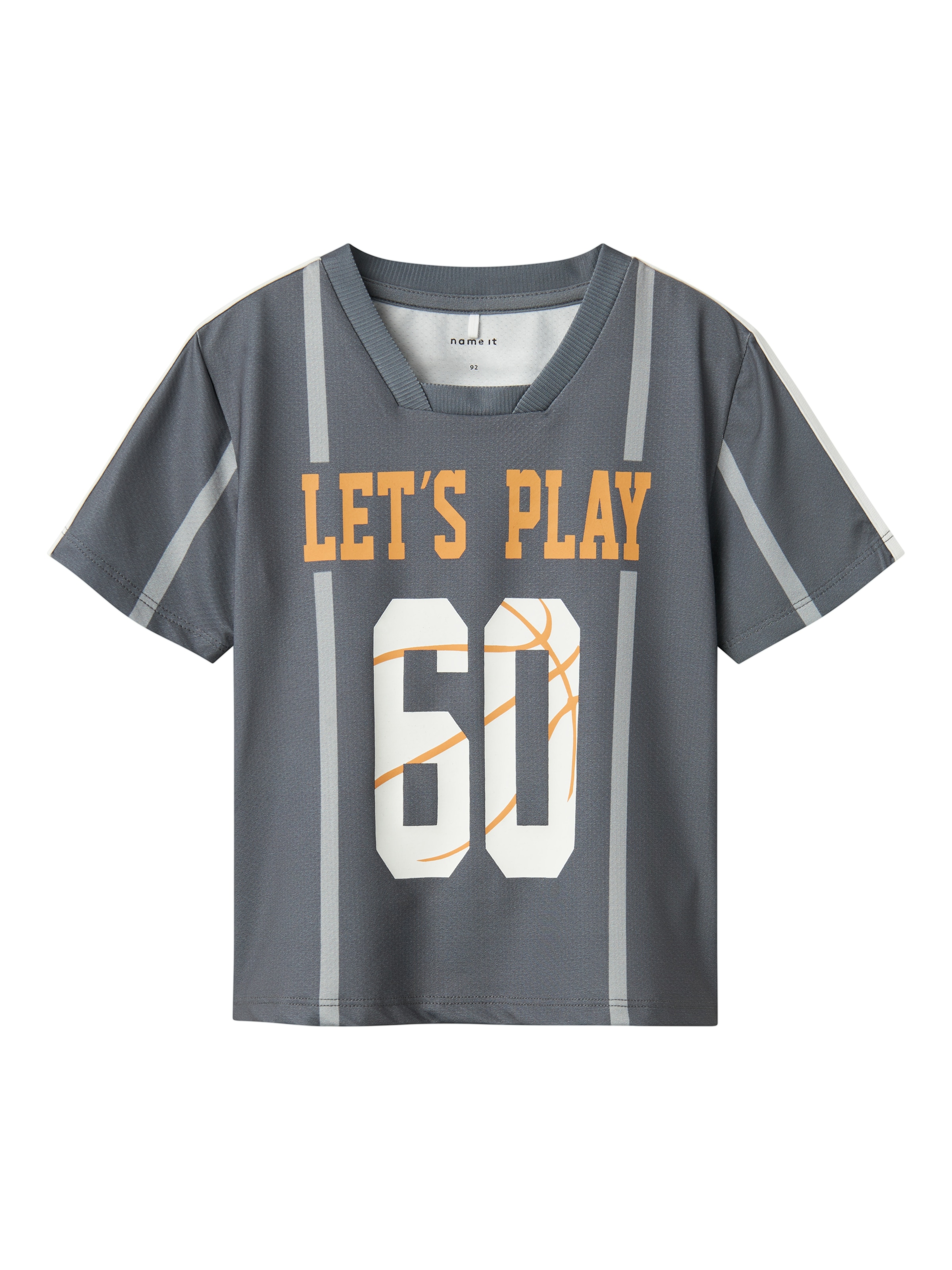 Maglietta 'NMMTEKLAN' di NAME IT in grigio: frontale