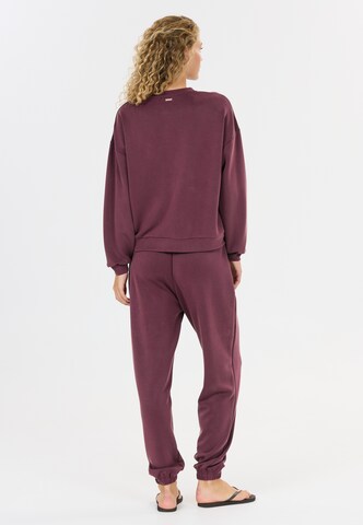 Athlecia Sportief sweatshirt 'Jillnana' in Rood
