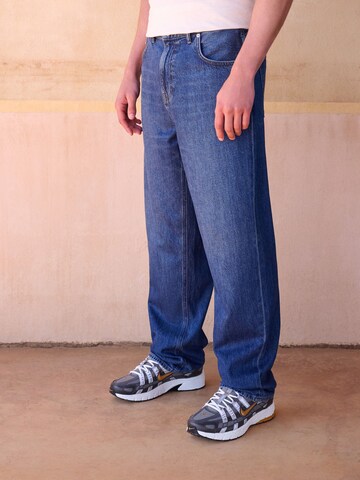 Next Loosefit Jeans in Blauw: voorkant