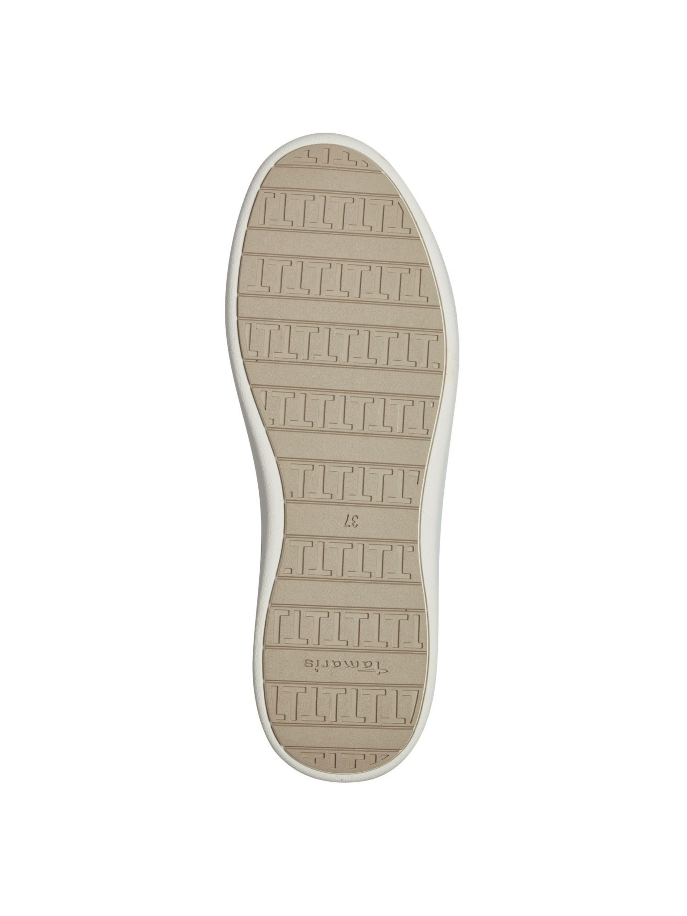 Tamaris Platform trainers in Beige