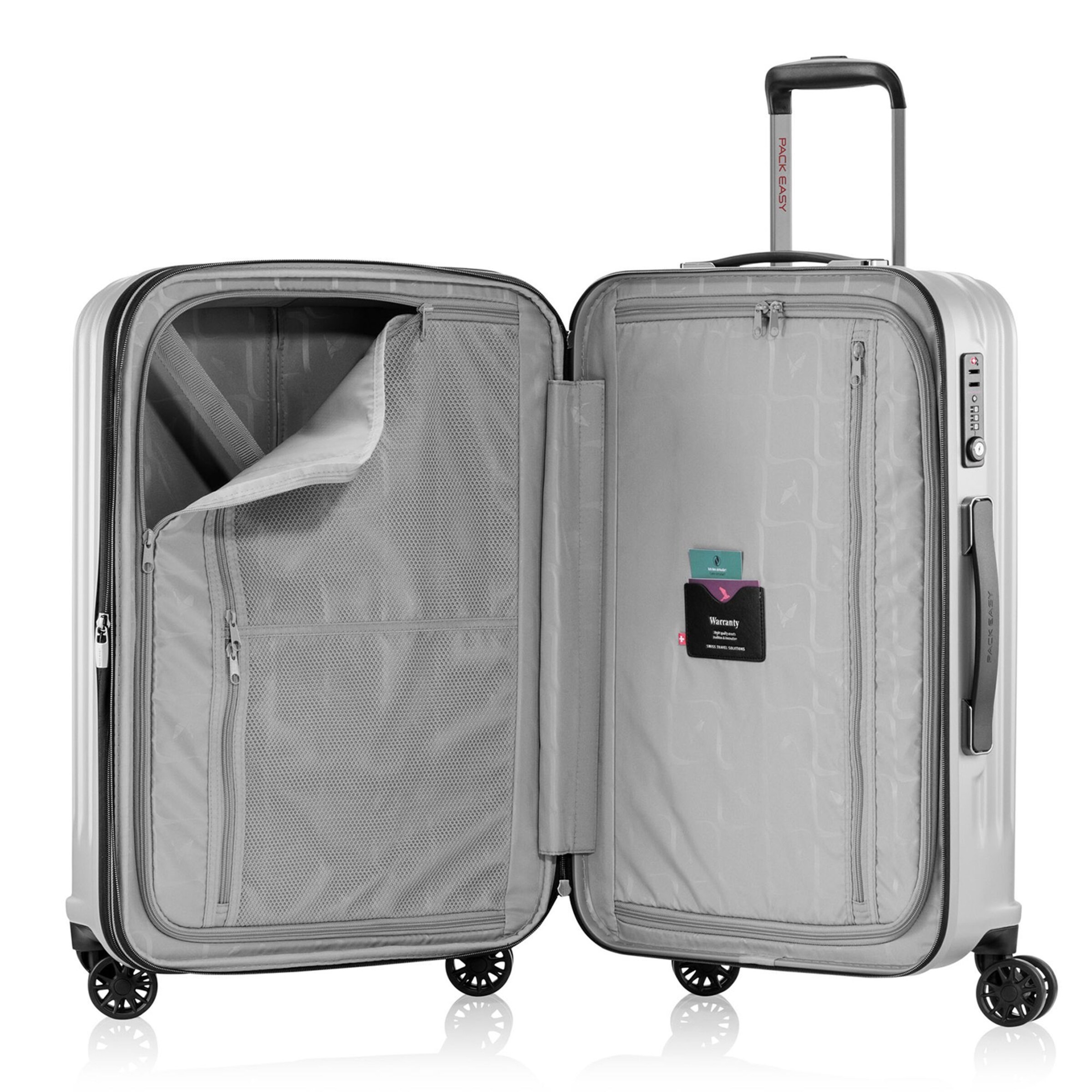 Trolley 'Genius' di Pack Easy in argento