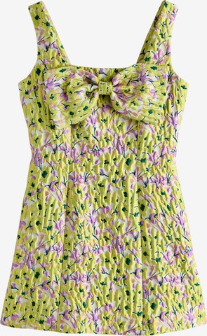 Next Платье в Желтый: спереди