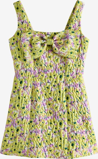 Rochie Next pe galben / verde / lila, Vizualizare produs