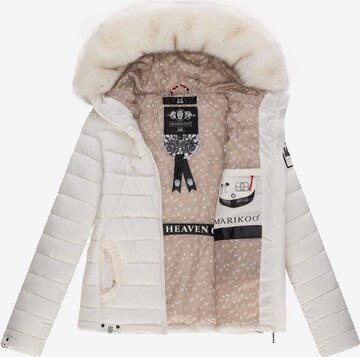 MARIKOO Winter jacket 'Nasriin' in White