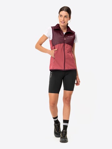 VAUDE Sportbodywarmer 'Brenva VE II' in Rood