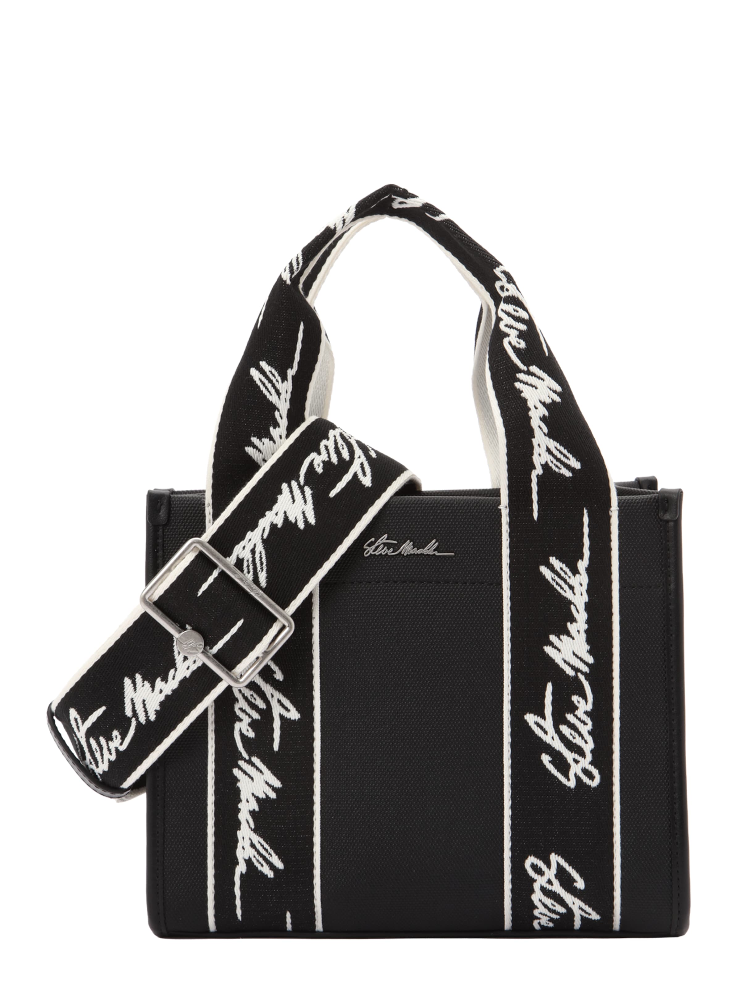 STEVE MADDEN Μεγάλη τσάντα 'Btidal' σε μαύρο: μπροστά