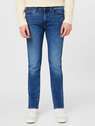 HUGO Slimfit Jeans i blå: forside