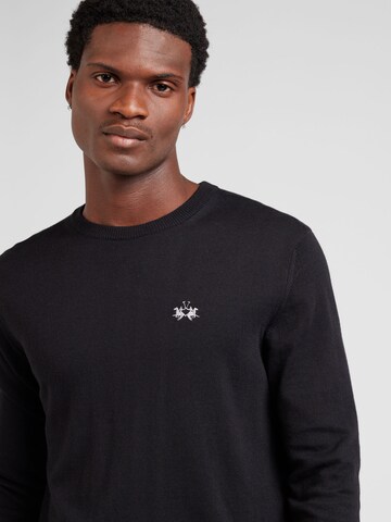 La Martina Pullover in Schwarz
