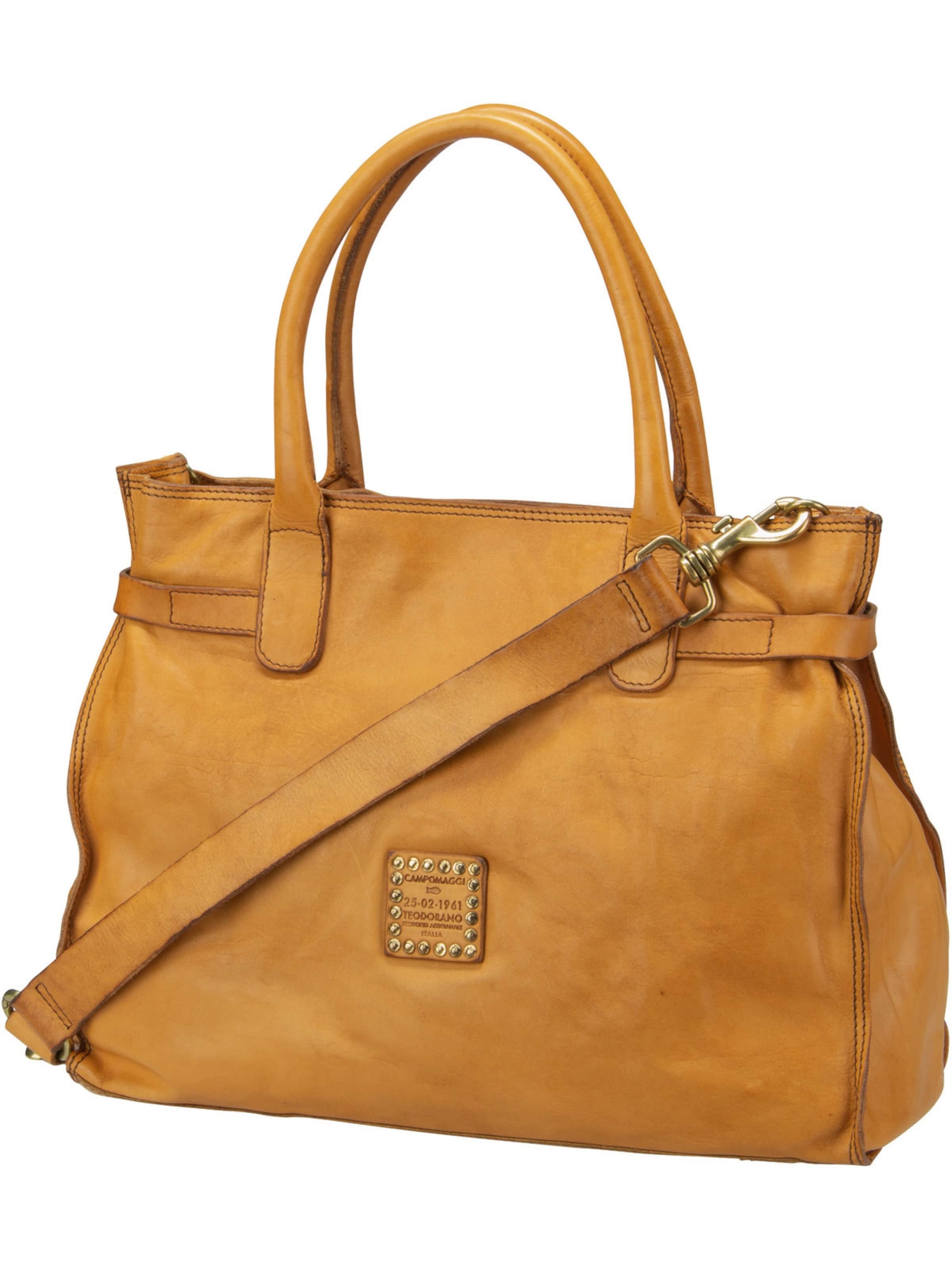 Frauen Taschen & Rucksäcke Campomaggi Handtasche 'Louisiana' in Cognac - GJ67098 Frauen Taschen & Rucksäcke Campomaggi Handtasche 'Louisiana' in Cognac - GJ67098