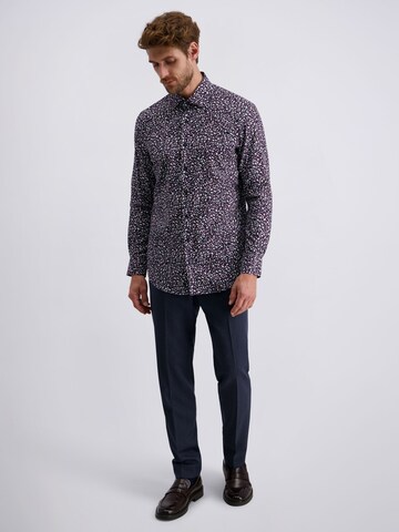 Coupe regular Chemise 'Kent' PIERRE CARDIN en mélange de couleurs