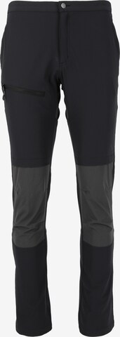 Whistler Regular Outdoor Pants 'Salton' in Black: front