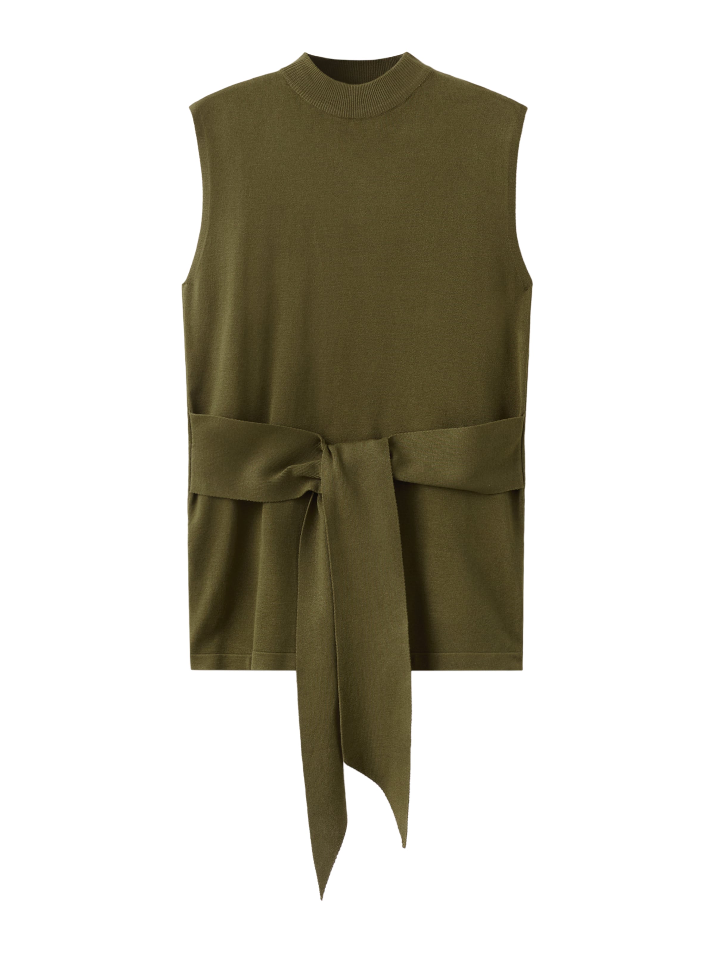 MANGO Svetr 'OSTRICH' – zelená: přední strana