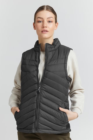 Oxmo Bodywarmer 'Telppa' in Grijs: voorkant