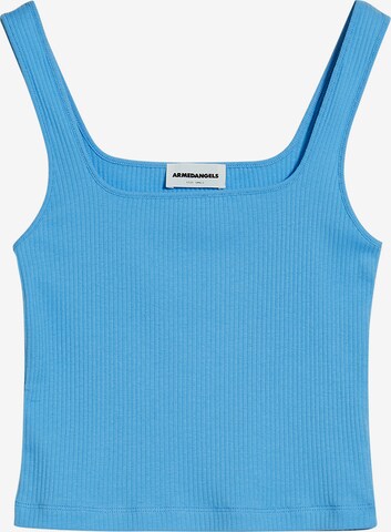 ARMEDANGELS Top ' ANONG ' in Blauw: voorkant