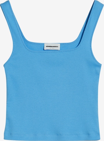 ARMEDANGELS Top ' ANONG ' in Blauw: voorkant