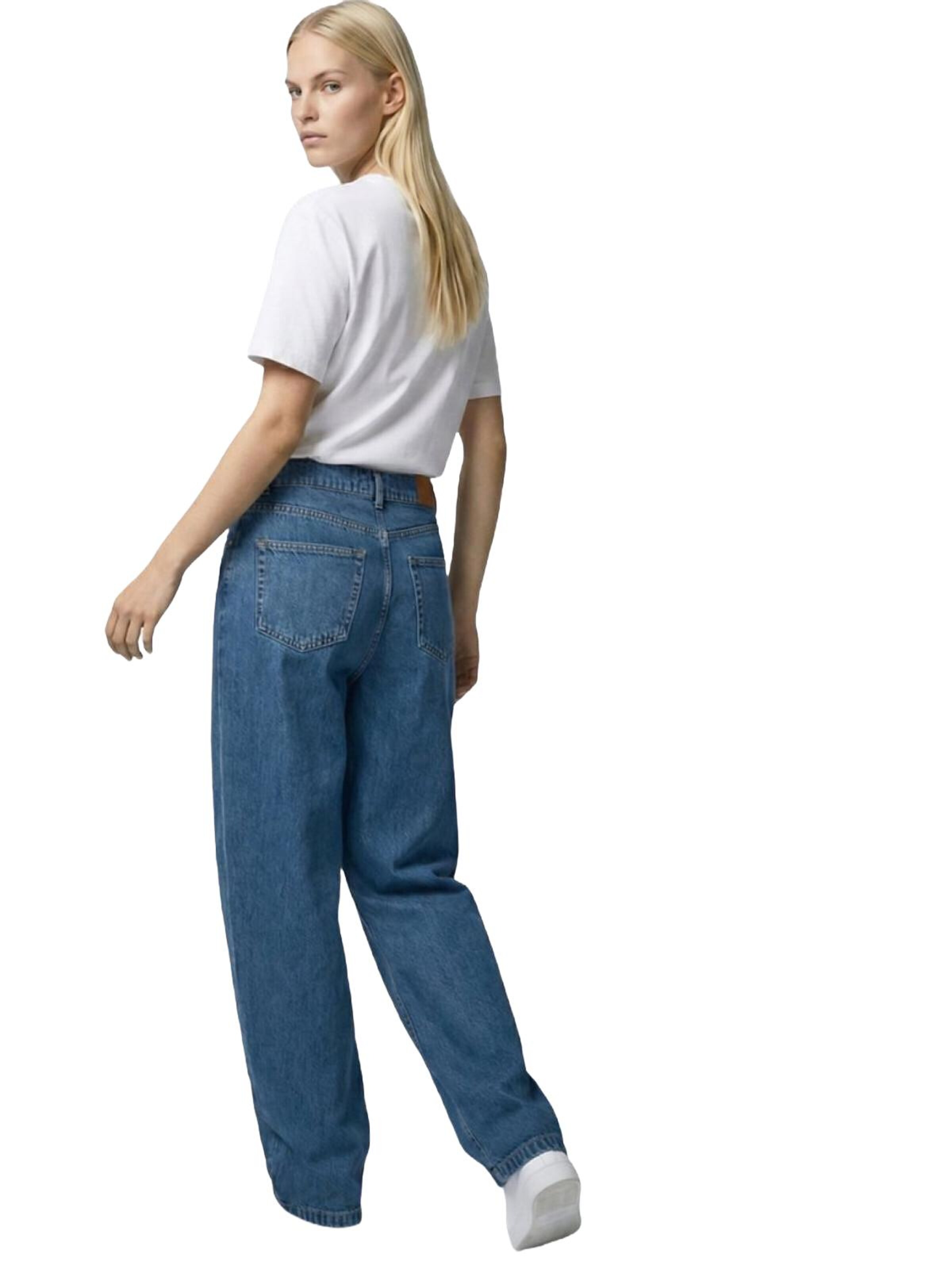 LTB Jeans Baggy Jeans 'LTB Jeans Larríe Tapered Leg Mid Waist Jeanshose' in Blauw