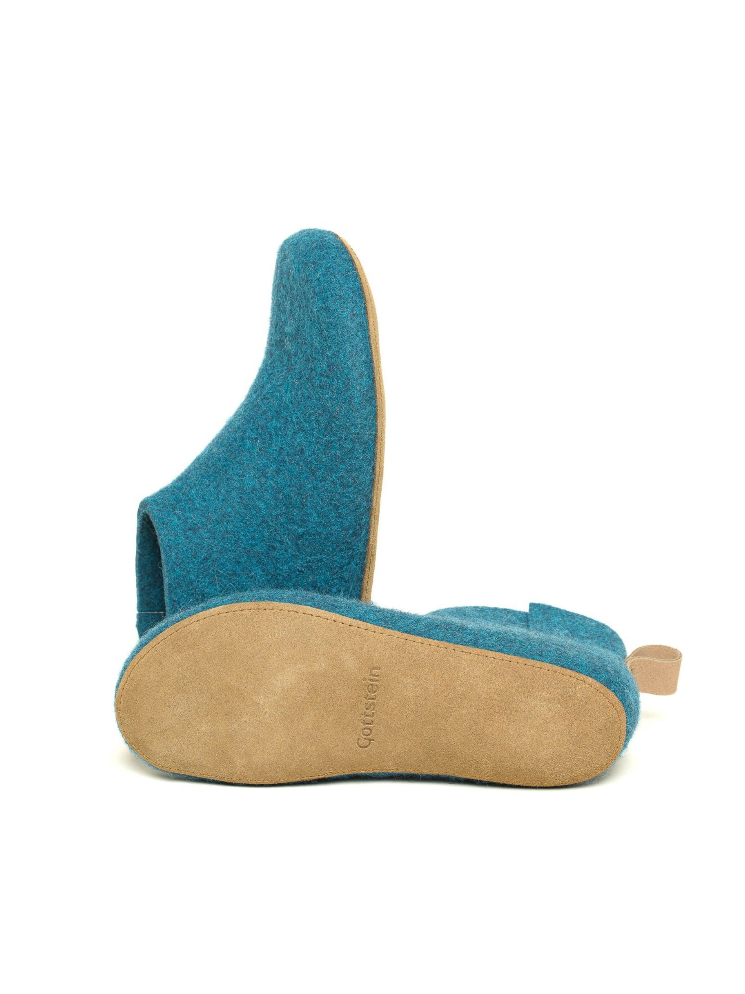 MagicFelt Hausschuh 'Filzstiefel Magicfelt 743'‌‌‌‌‌‌‌ in Blau