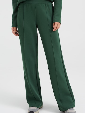 WE Fashion Loosefit Pantalon in Groen: voorkant