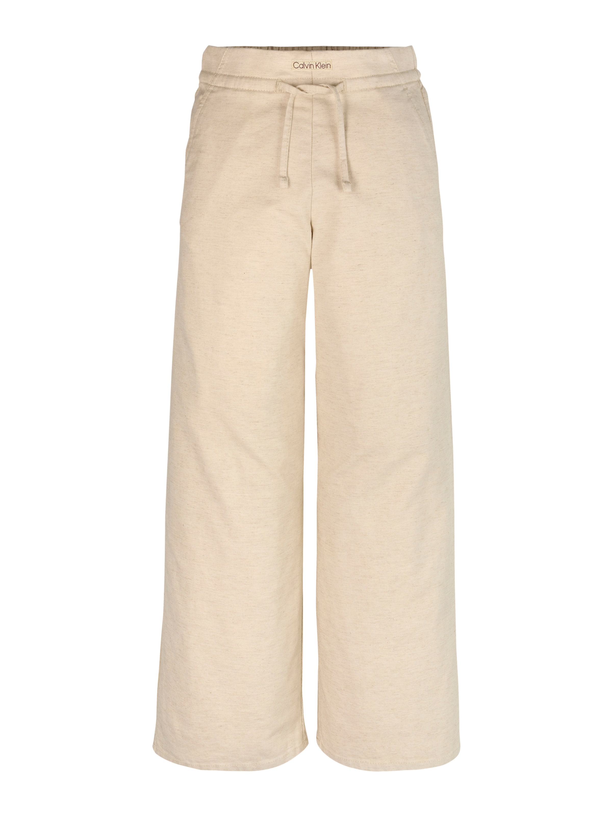 Loosefit Pantaloni di Calvin Klein Jeans in beige: frontale