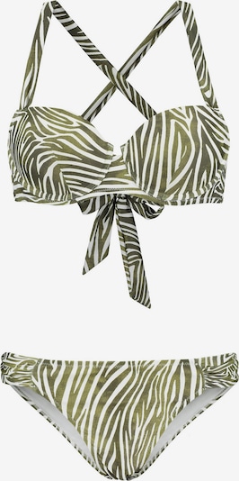 Shiwi Bikini 'NORA' u zelena / bijela, Pregled proizvoda