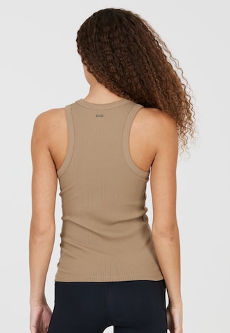 Athlecia Sports Top 'Lankae' in Brown