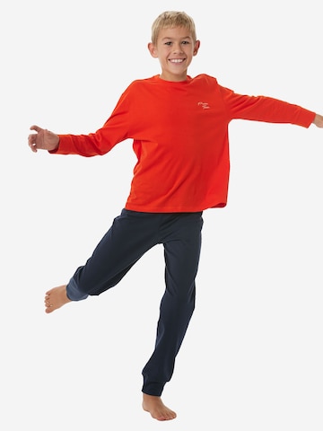 SCHIESSER Nachtkledij ' Nightwear ' in Blauw: voorkant