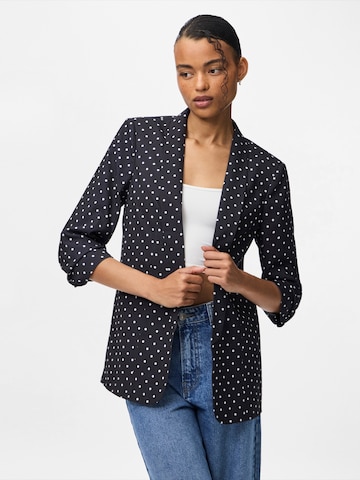 PIECES Blazer 'PCBOSS' in Schwarz: Vorderseite