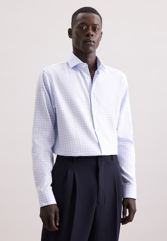 SEIDENSTICKER Regular fit Business shirt in Blue: front