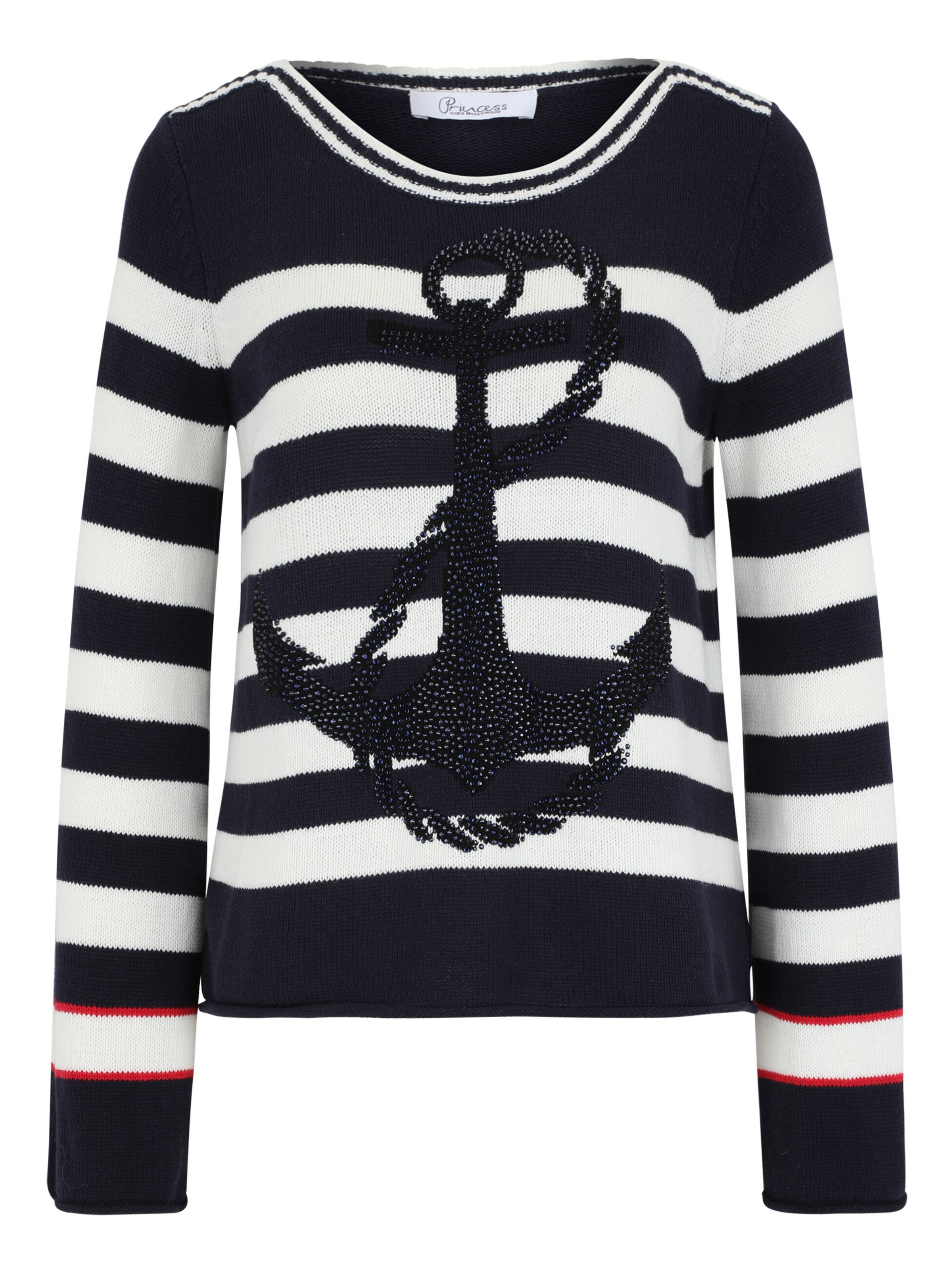 Pull-over PRINCESS GOES HOLLYWOOD en bleu : devant