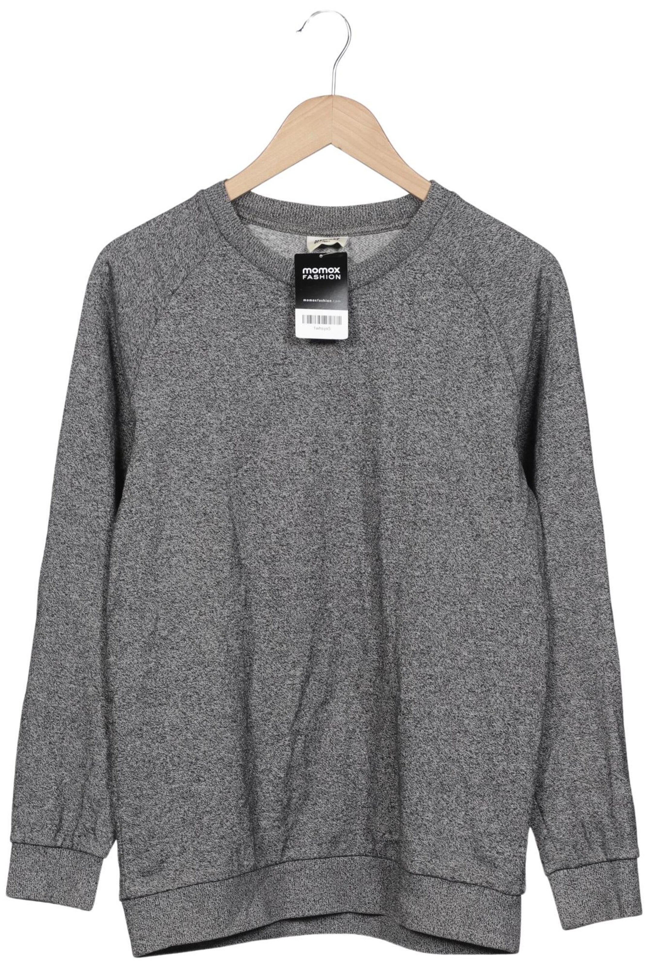 WEEKDAY Sweatshirt & Zip-Up Hoodie in S in Grey: front