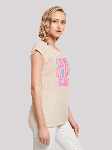 F4NT4STIC Shirt 'In My Apres Ski Era' in Beige