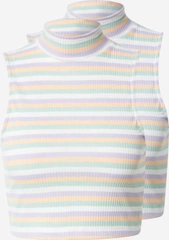 purpurinė VILA Marškinėliai 'CANDY': priekis