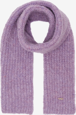 NALì Schal 'BECKY' in Lila: Vorderseite