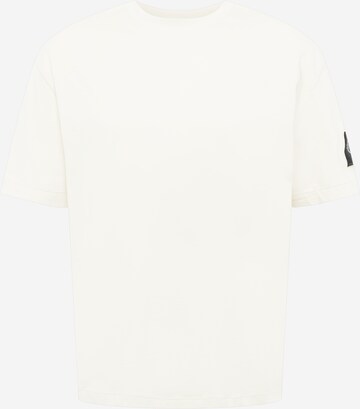 T-Shirt Calvin Klein Jeans en beige : devant