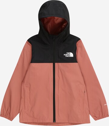 THE NORTH FACE Μπουφάν πεζοπορίας σε κόκκινο: μπροστά