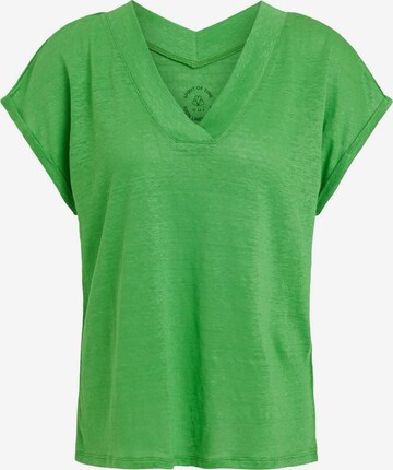 OUI Shirt in Groen: voorkant