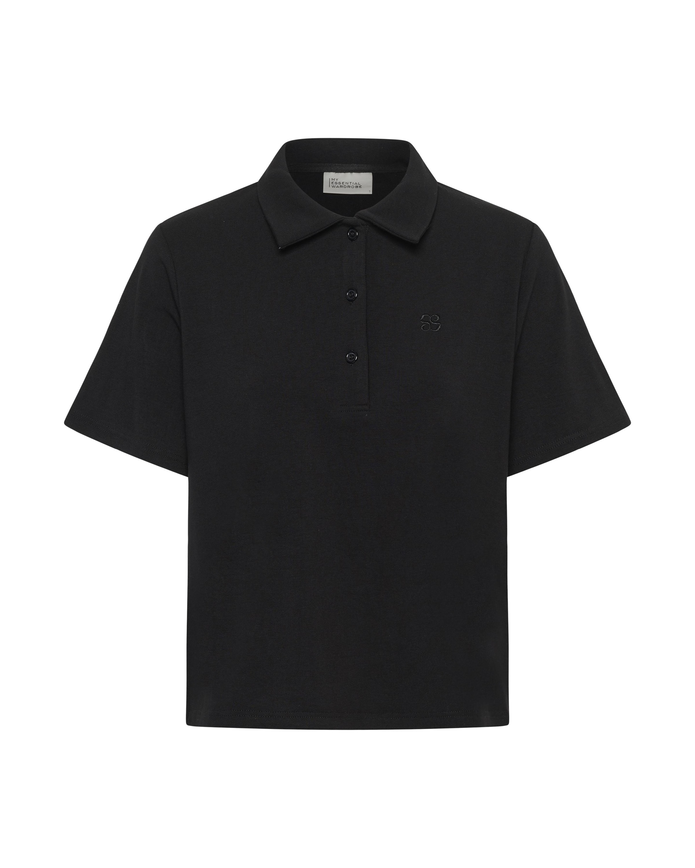 My Essential Wardrobe Shirt 'MWNupti' in Schwarz: Vorderseite