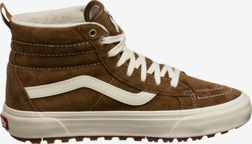 Sneaker alta di VANS in marrone