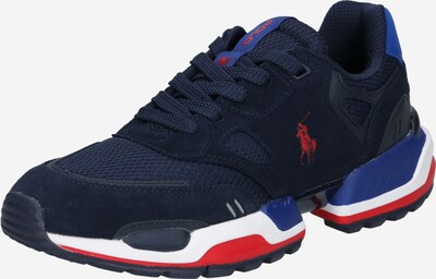 sötétkék / piros / fehér POLO RALPH LAUREN Rövid szárú edzőcipők, Termék nézet