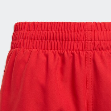 ADIDAS ORIGINALS Ujumispüksid 'Adicolor 3-Stripes', värv punane