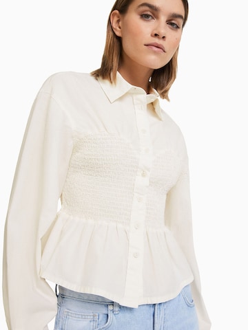 Bershka Bluse i beige