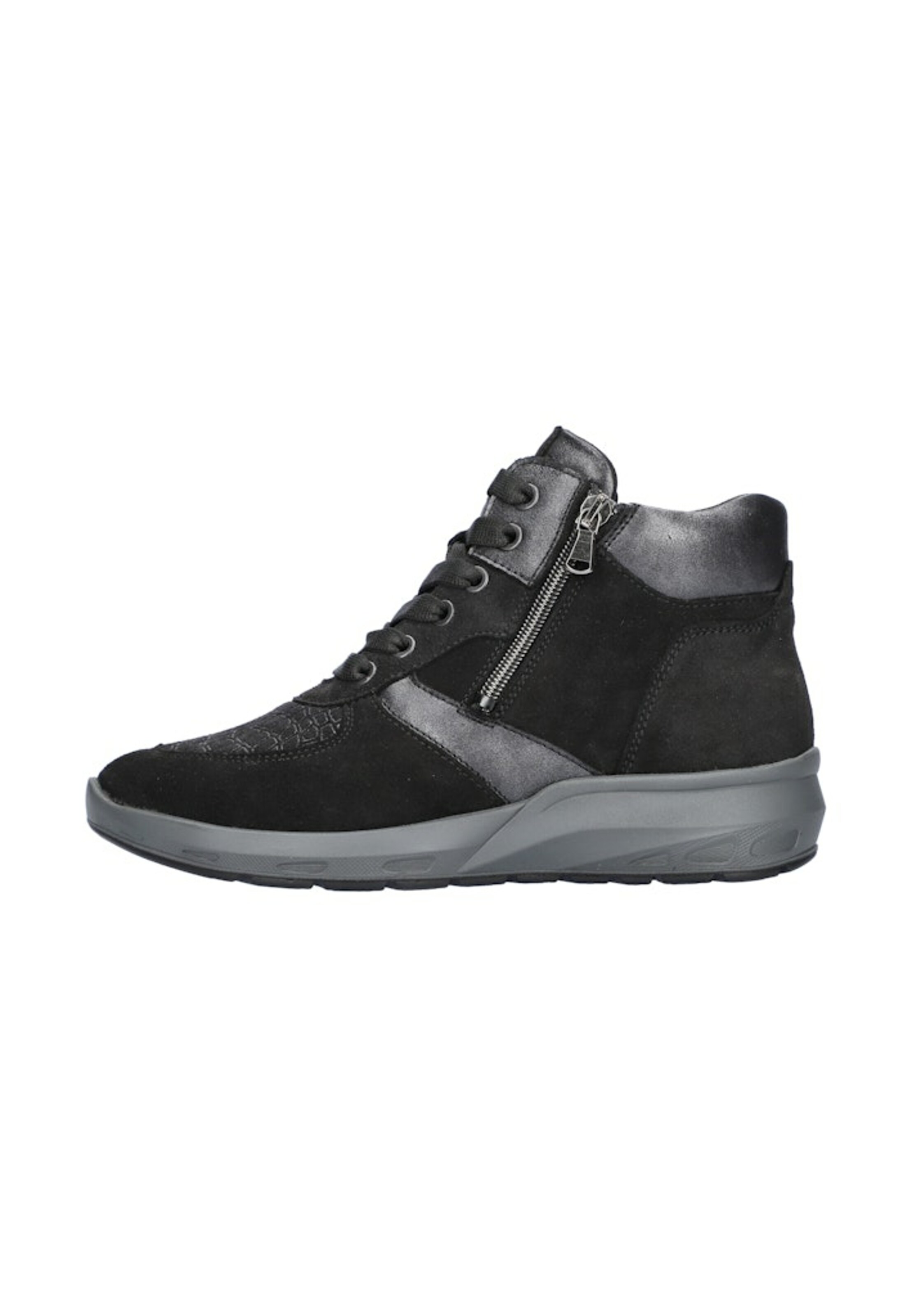 WALDLÄUFER Sneakers hoog in Zwart