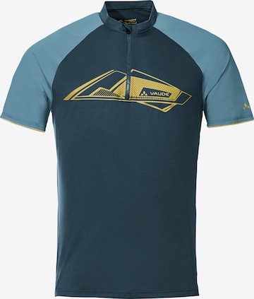 VAUDE Functioneel shirt 'Altissimo' in Blauw: voorkant