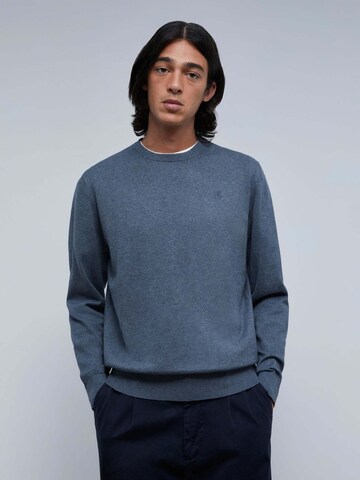 Scalpers Sweater in Blue: front