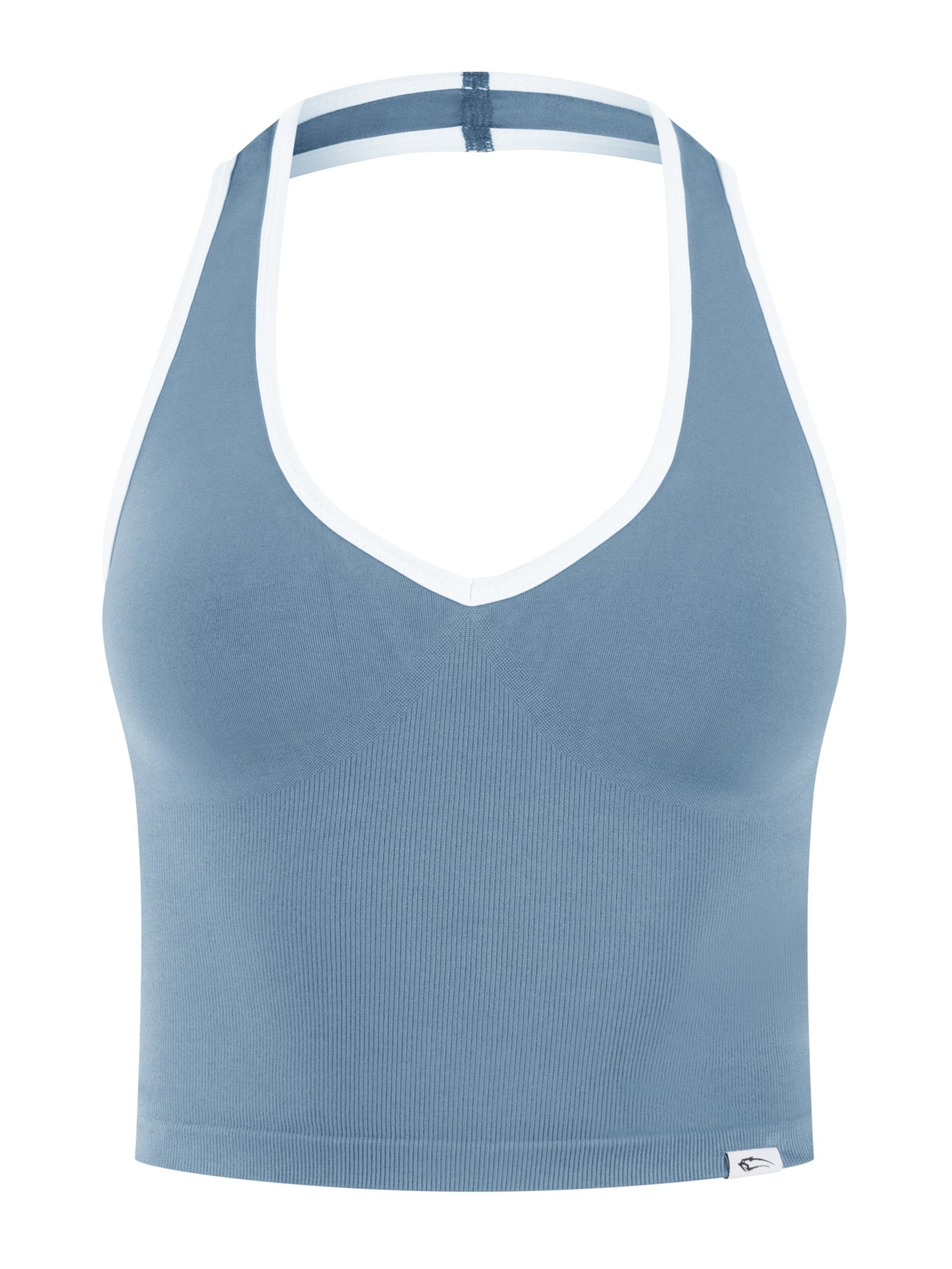 Smilodox Sporttop in Blauw: voorkant
